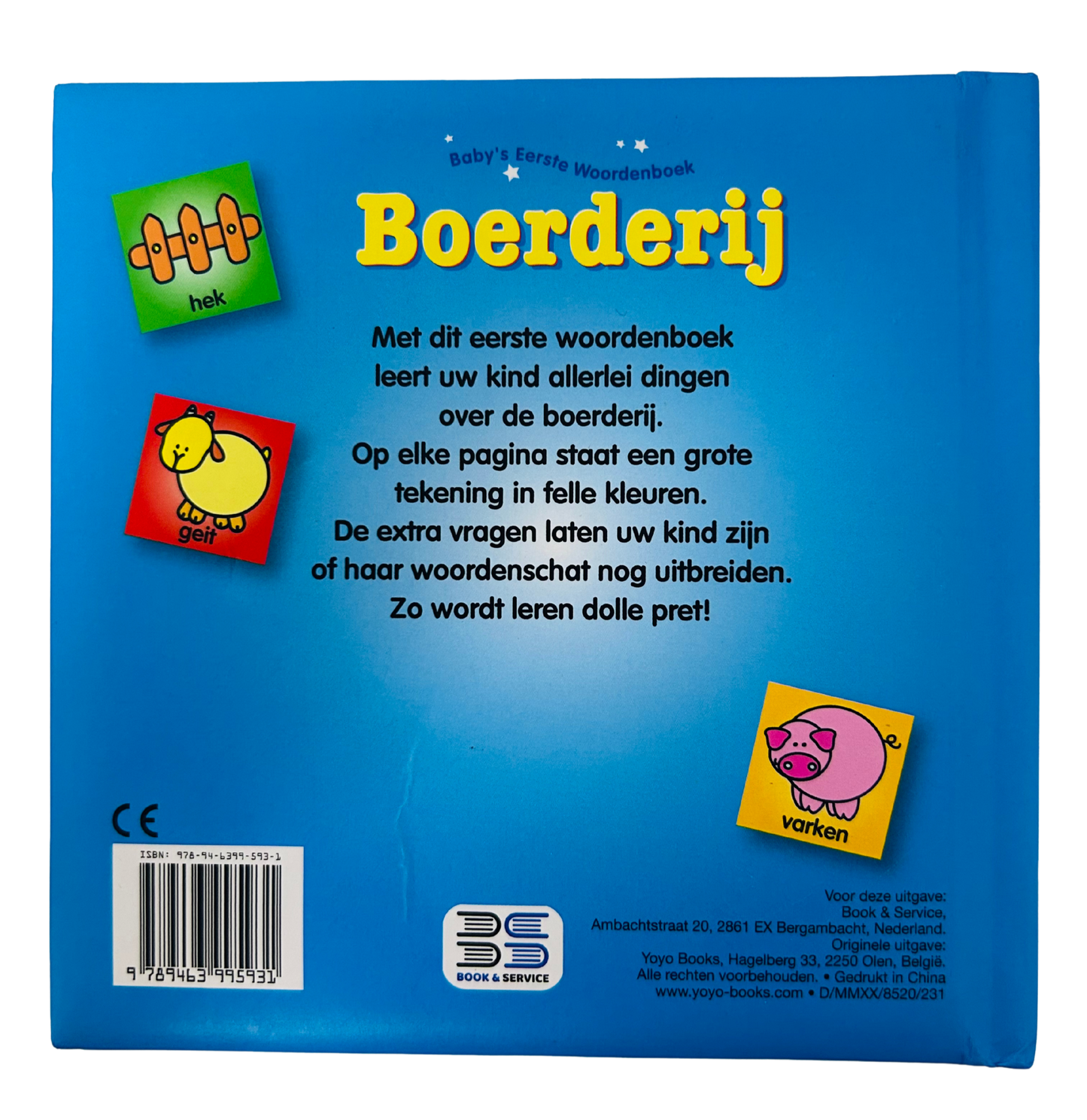 Baby's eerste woordenboek - Boerderij