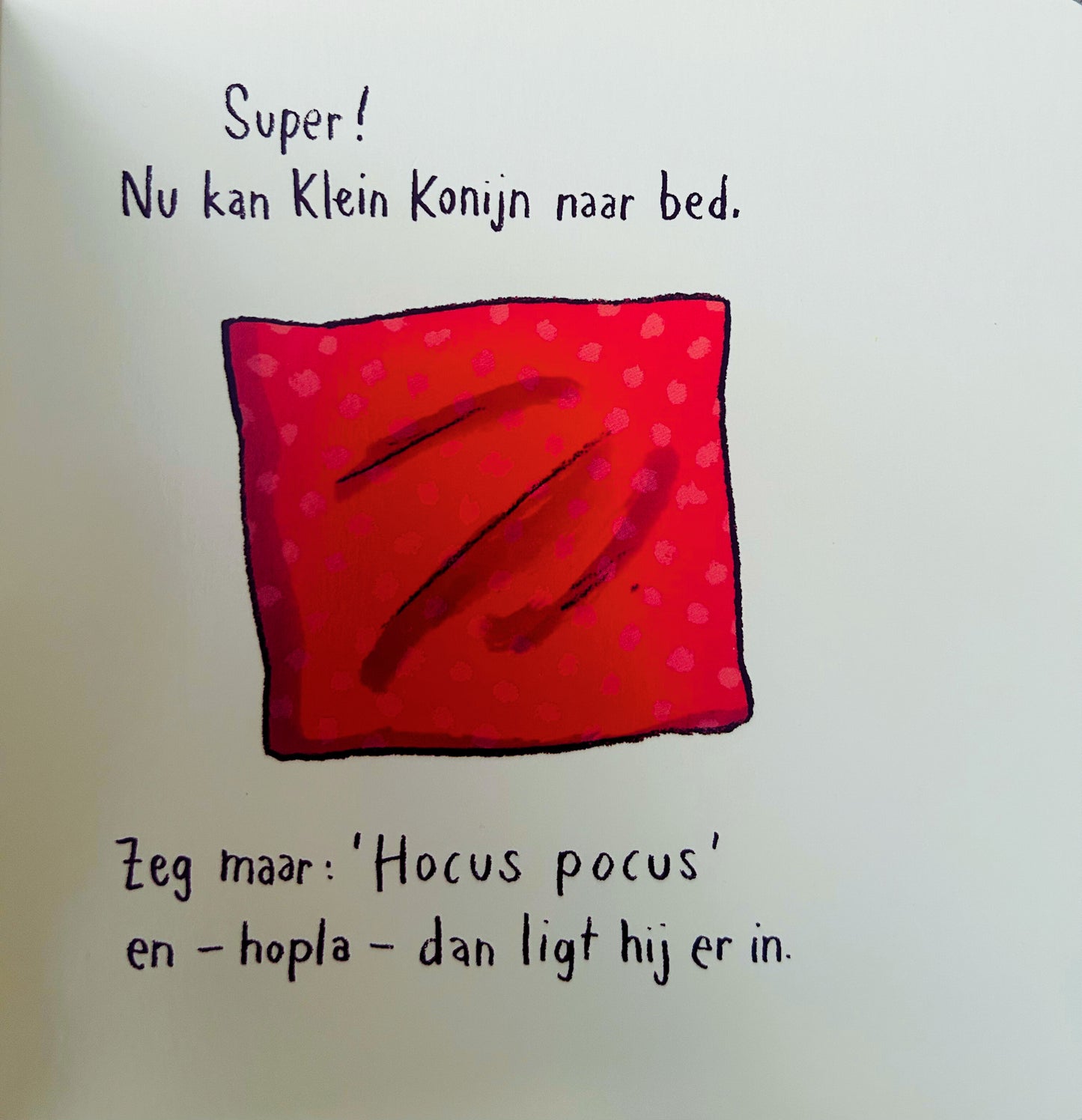 Nog even achter mijn oortjes kriebelen