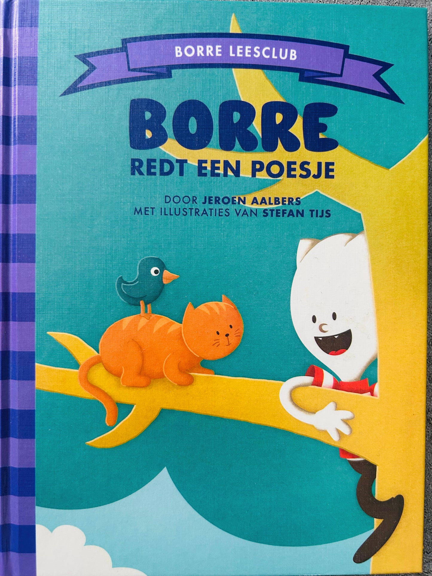 Borre Leesclub - Borre redt een poesje