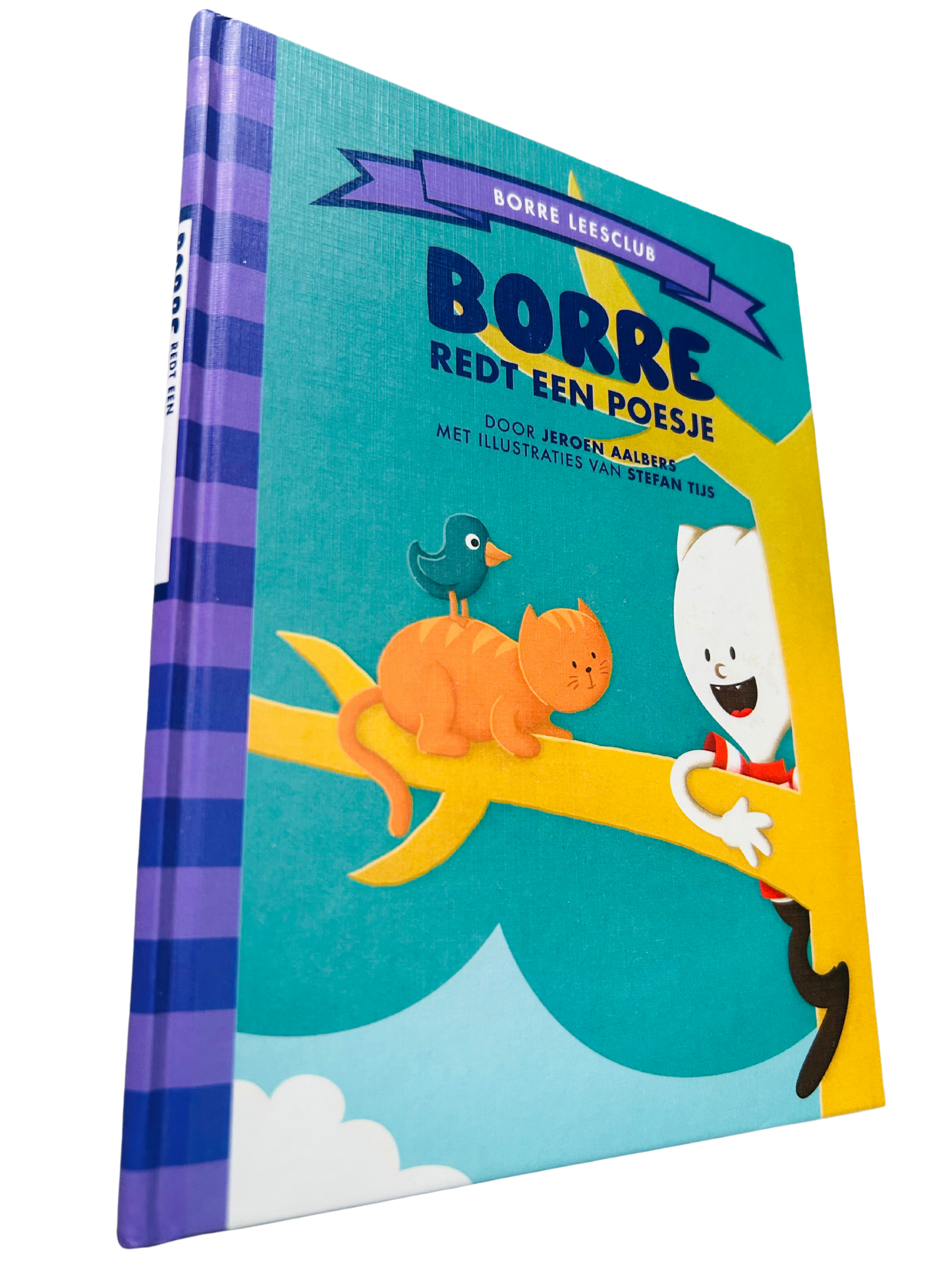 Borre Leesclub - Borre redt een poesje