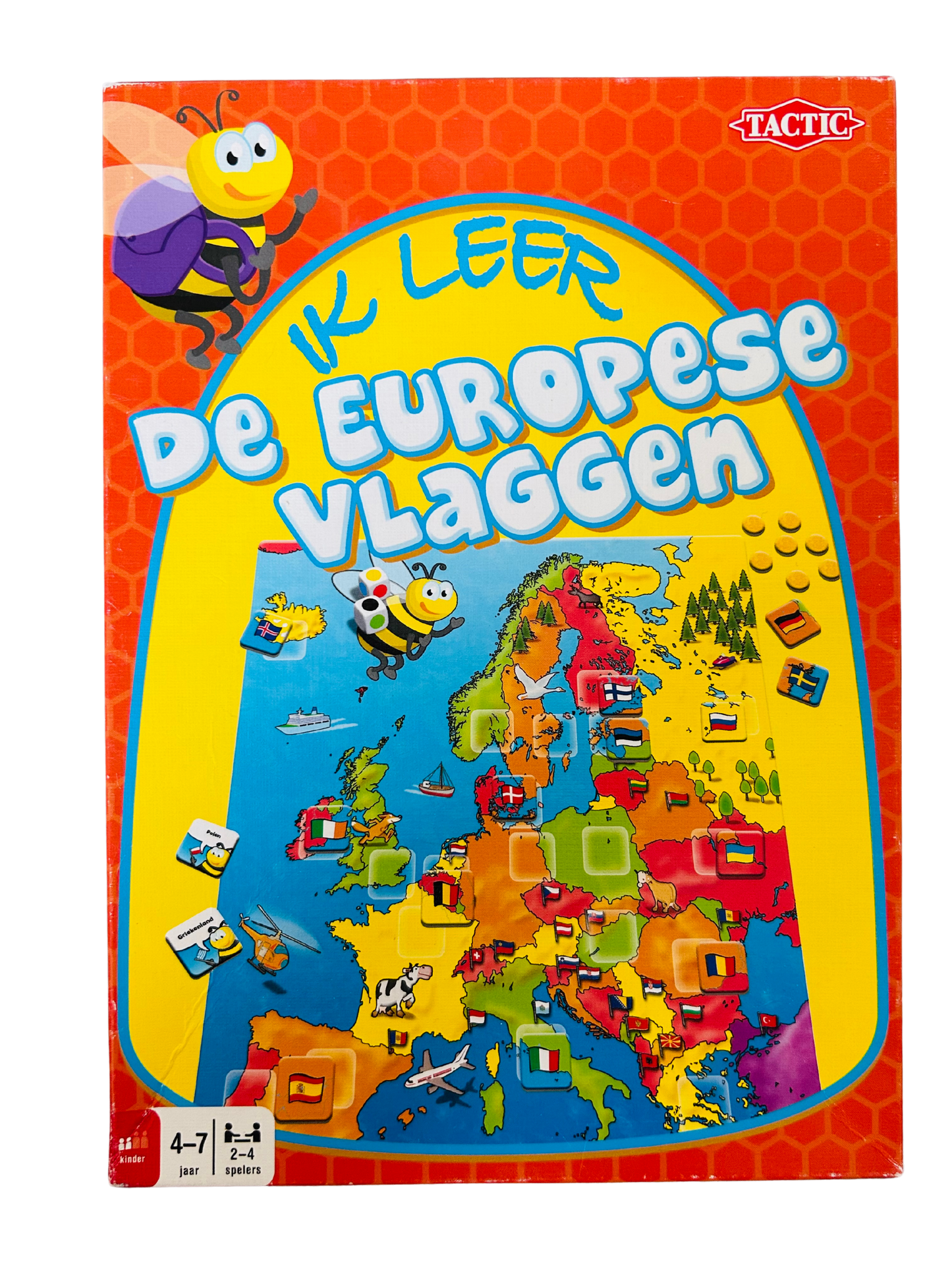 Ik leer de Europese vlaggen