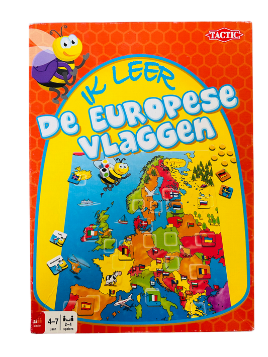 Ik leer de Europese vlaggen