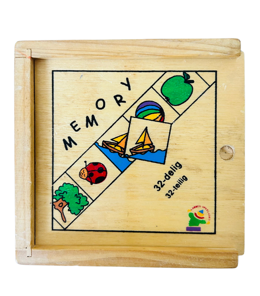 Lobbes Wooden Memory Game 32 delig