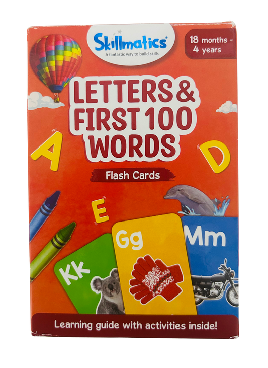 Letters and First 100 words