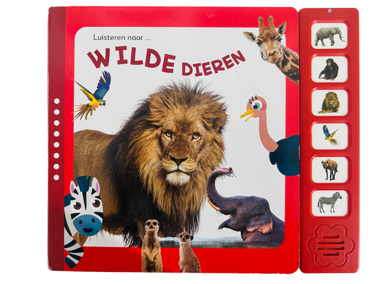 Luisteren Naar Wilde Dieren Geluidenboek