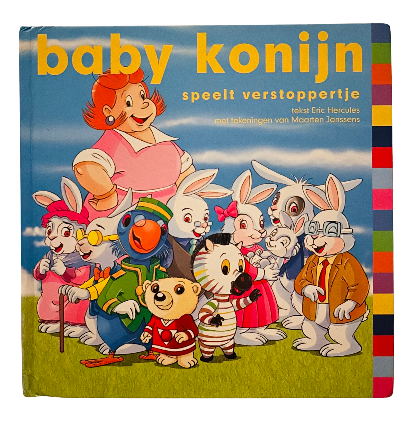 Hoteldebotel - Baby konijn speelt verstoppertje