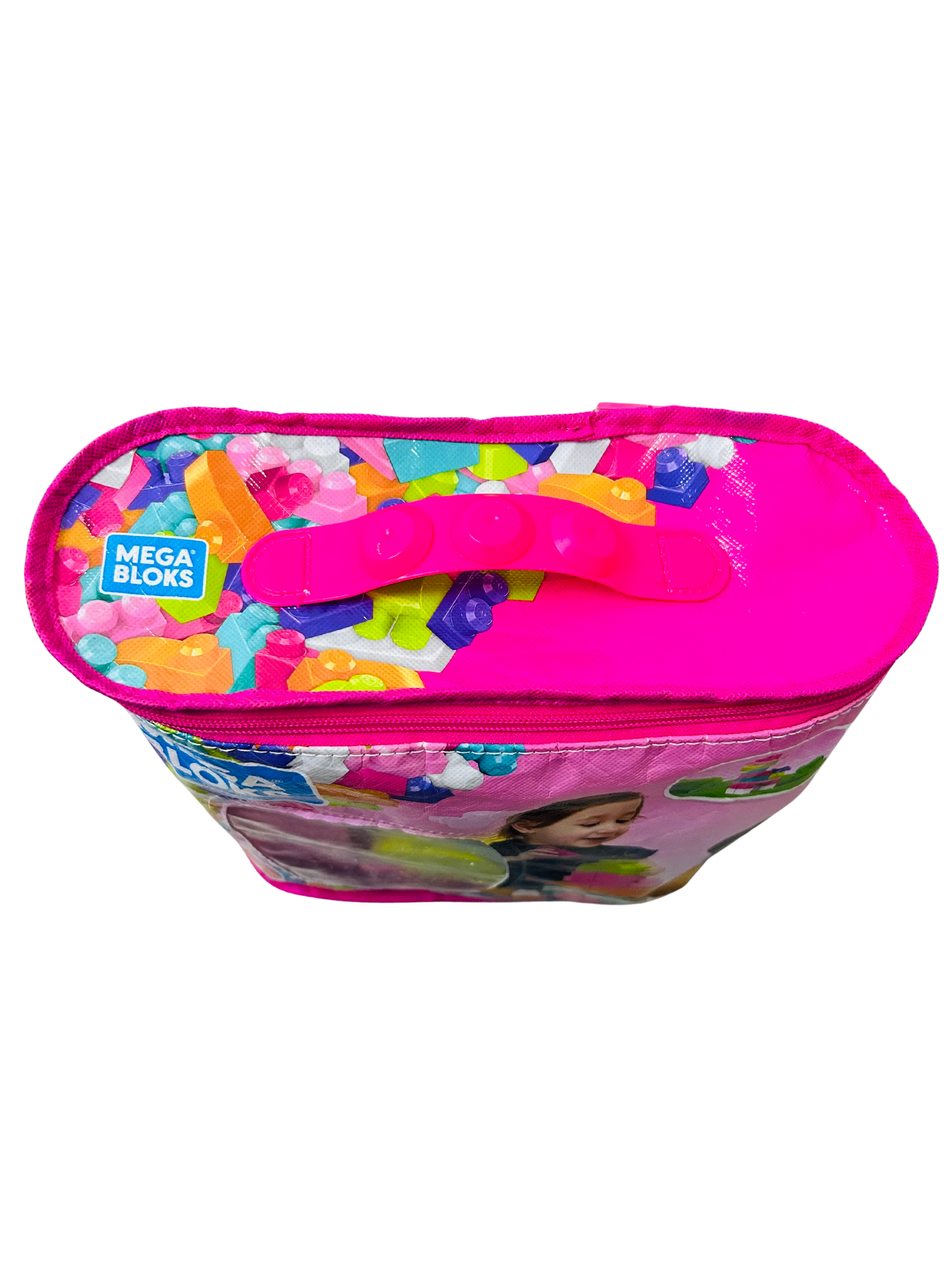 Mega Bloks Big building blocks Pink bag - 60 pieces