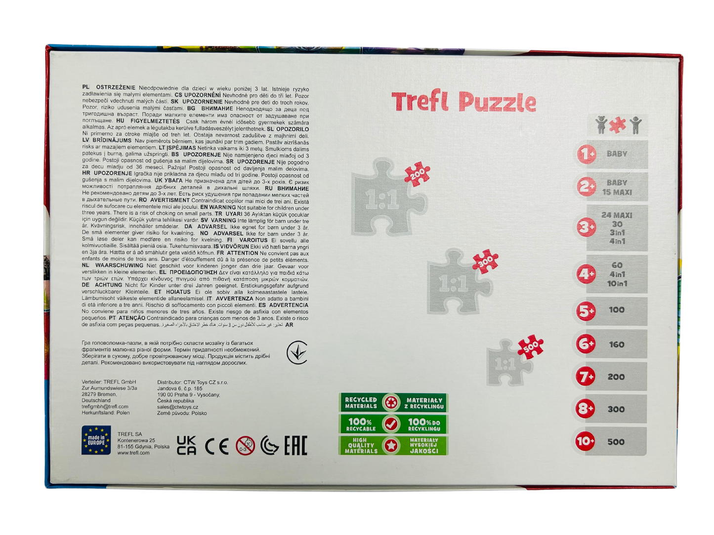 Trefl - In an exotic world / Discovery Animal Planet puzzle - 200 pieces