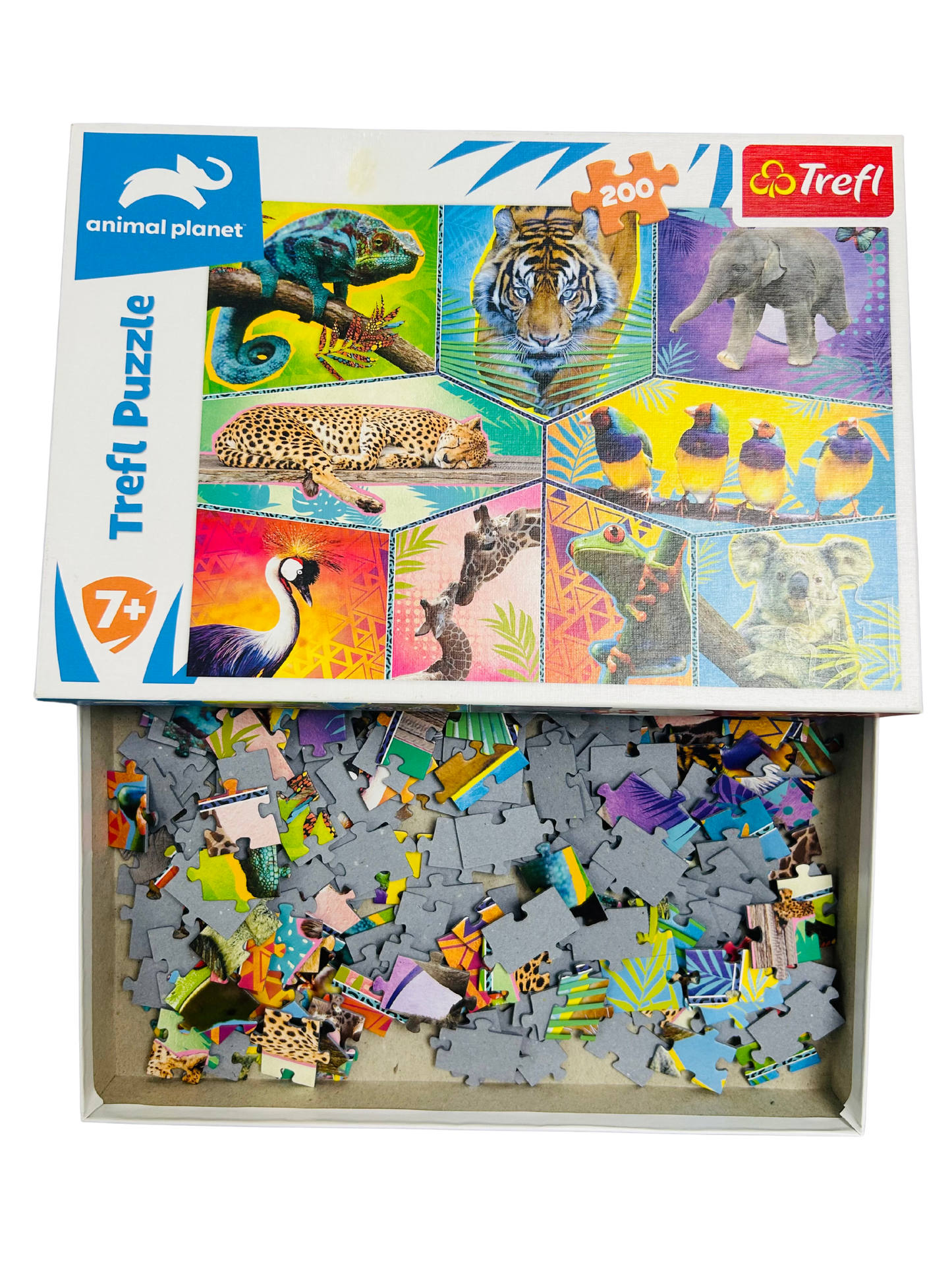 Trefl - In an exotic world / Discovery Animal Planet puzzle - 200 pieces