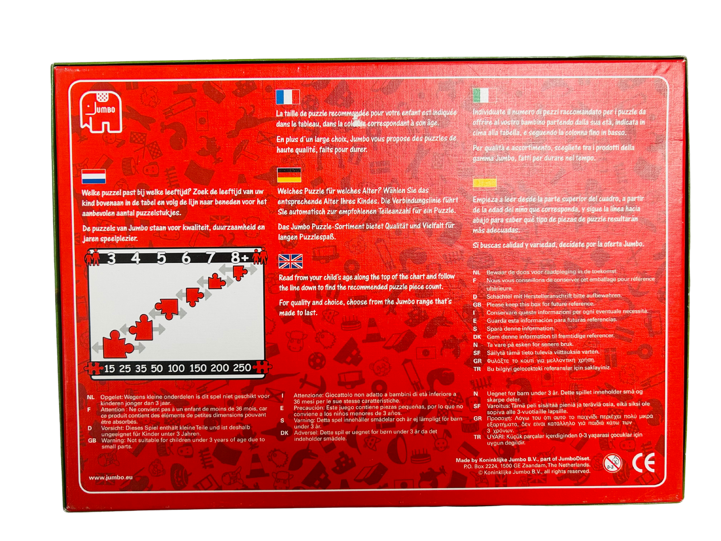 Jumbo Dino Puzzle - 300 pieces