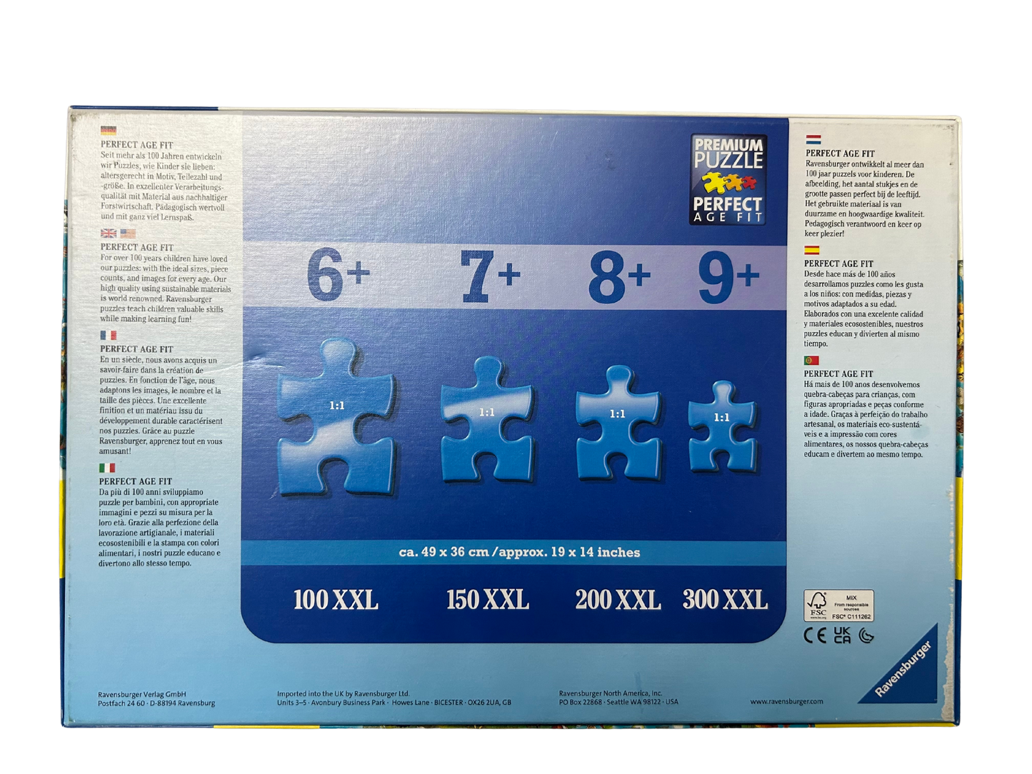 Ravensburger puzzle Animals of the world - 300 pieces