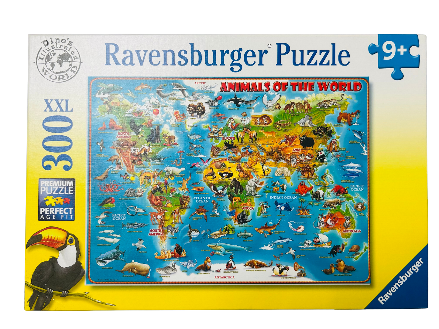 Ravensburger puzzle Animals of the world - 300 pieces