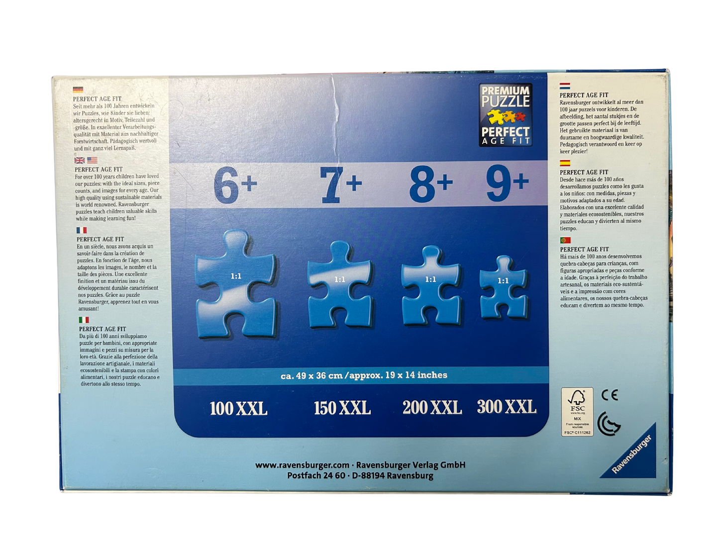 Ravensburger puzzle Giant from prehistoric times - 150 pieces