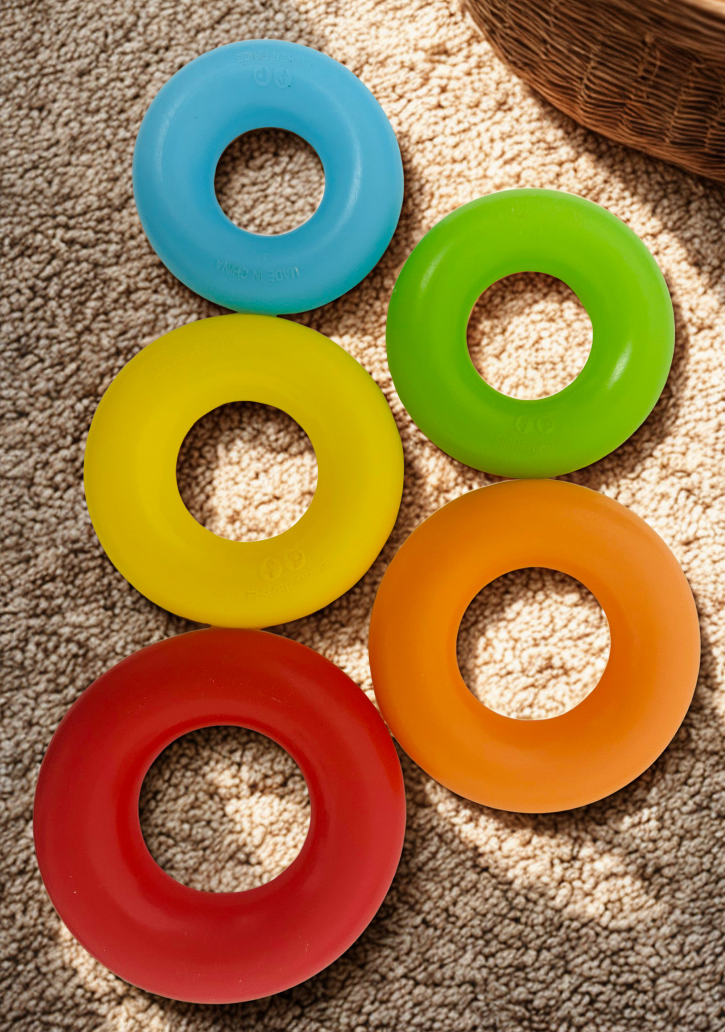 Fisher Price Colorful Stacking Rings