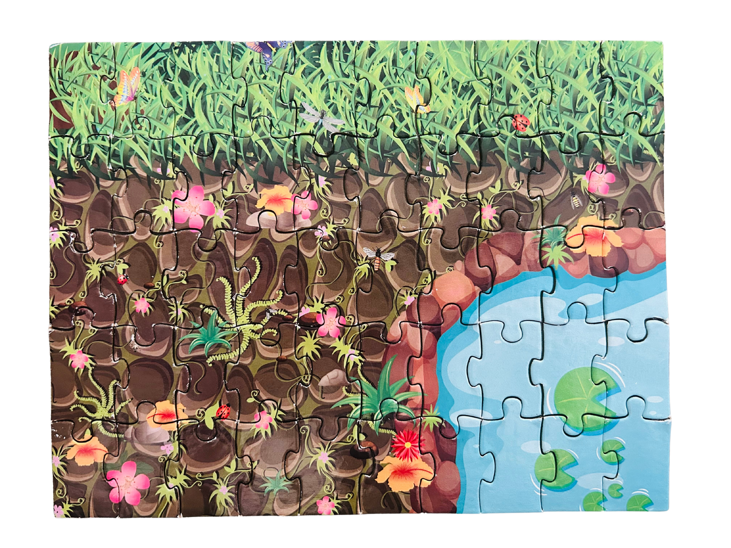 Scene Puzzle with animals