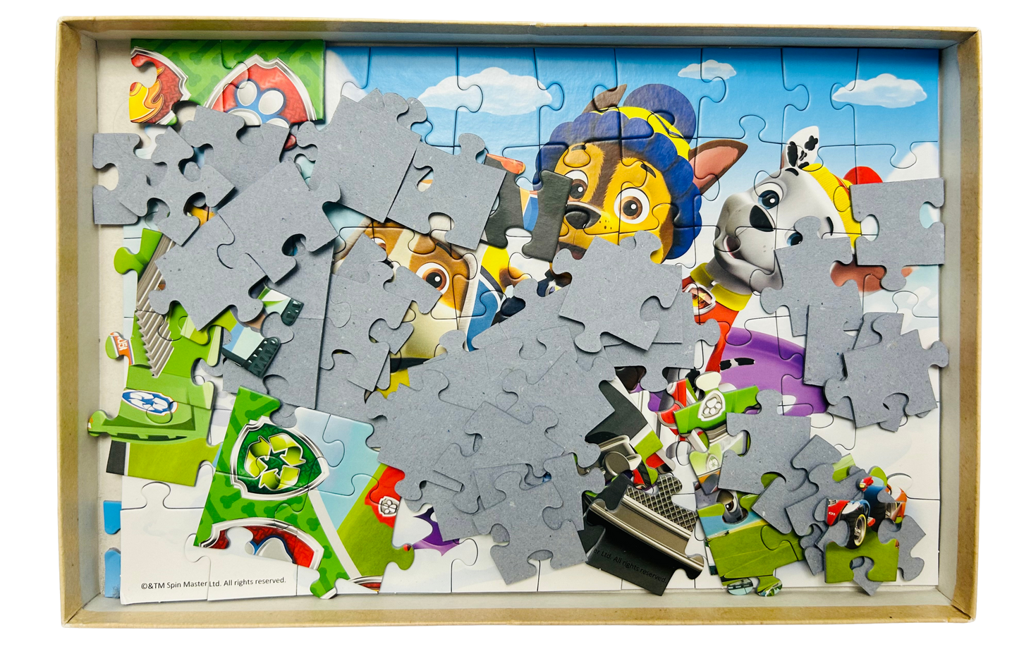 Trefl Paw Patrol 2 in 1 Eco Puzzle - 120 pieces