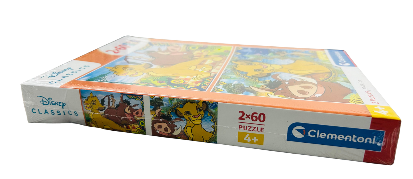 Disney Puzzle SuperColor 2x60 Lion King