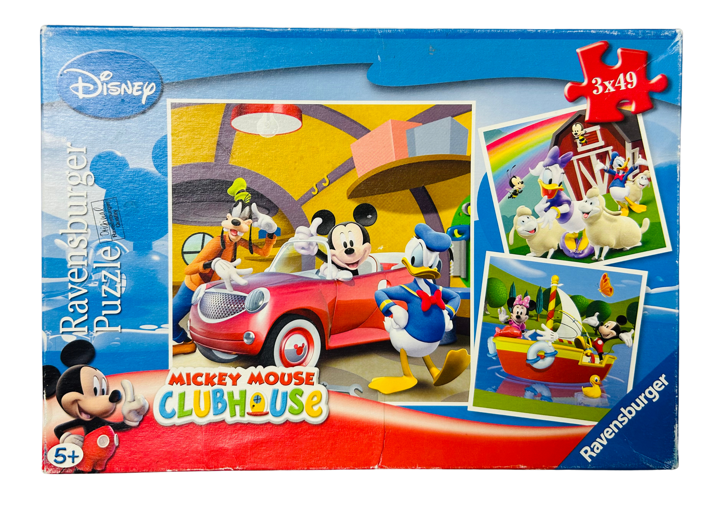 Ravensburger Disney Mickey's Clubhouse puzzle - 3*49 pieces