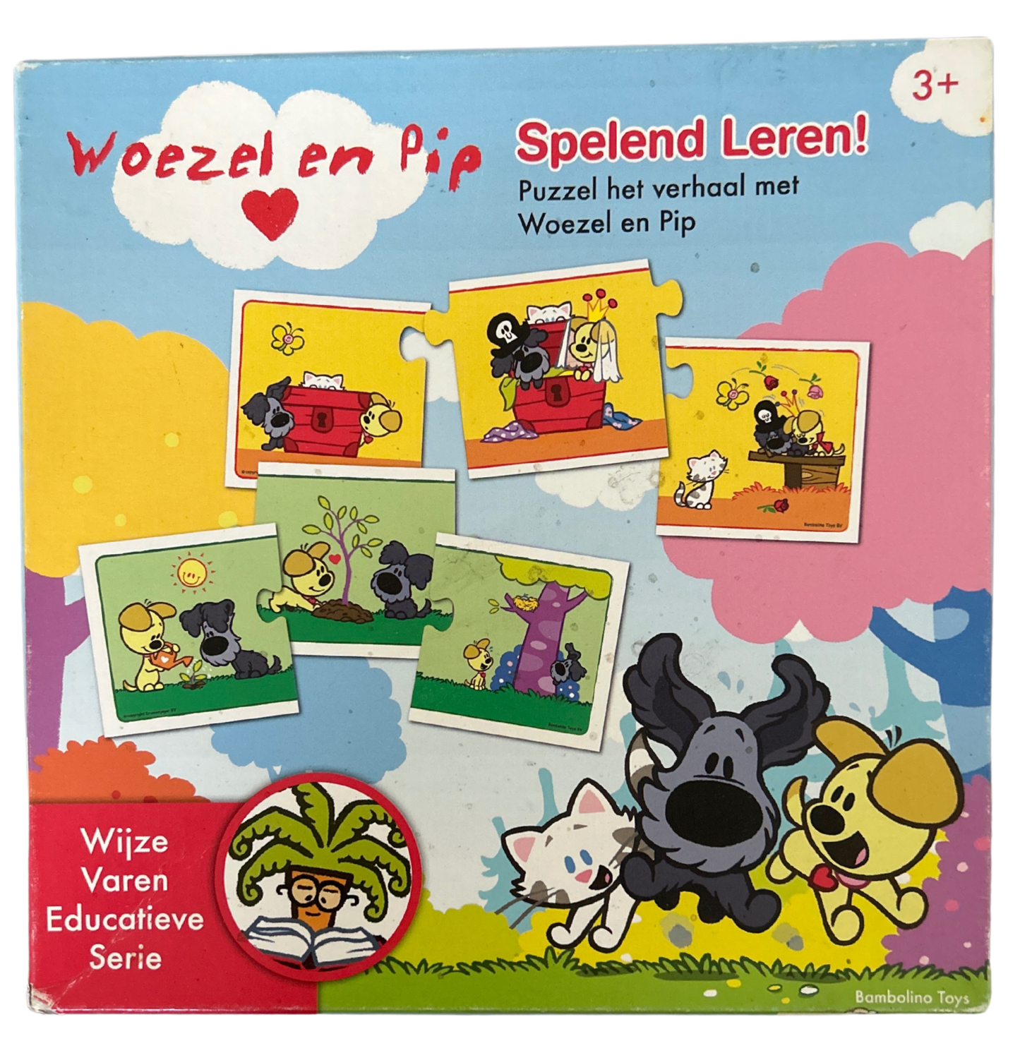 Woezel en Pip Spelend Leren Puzzle