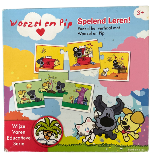 Woezel en Pip Spelend Leren Puzzle