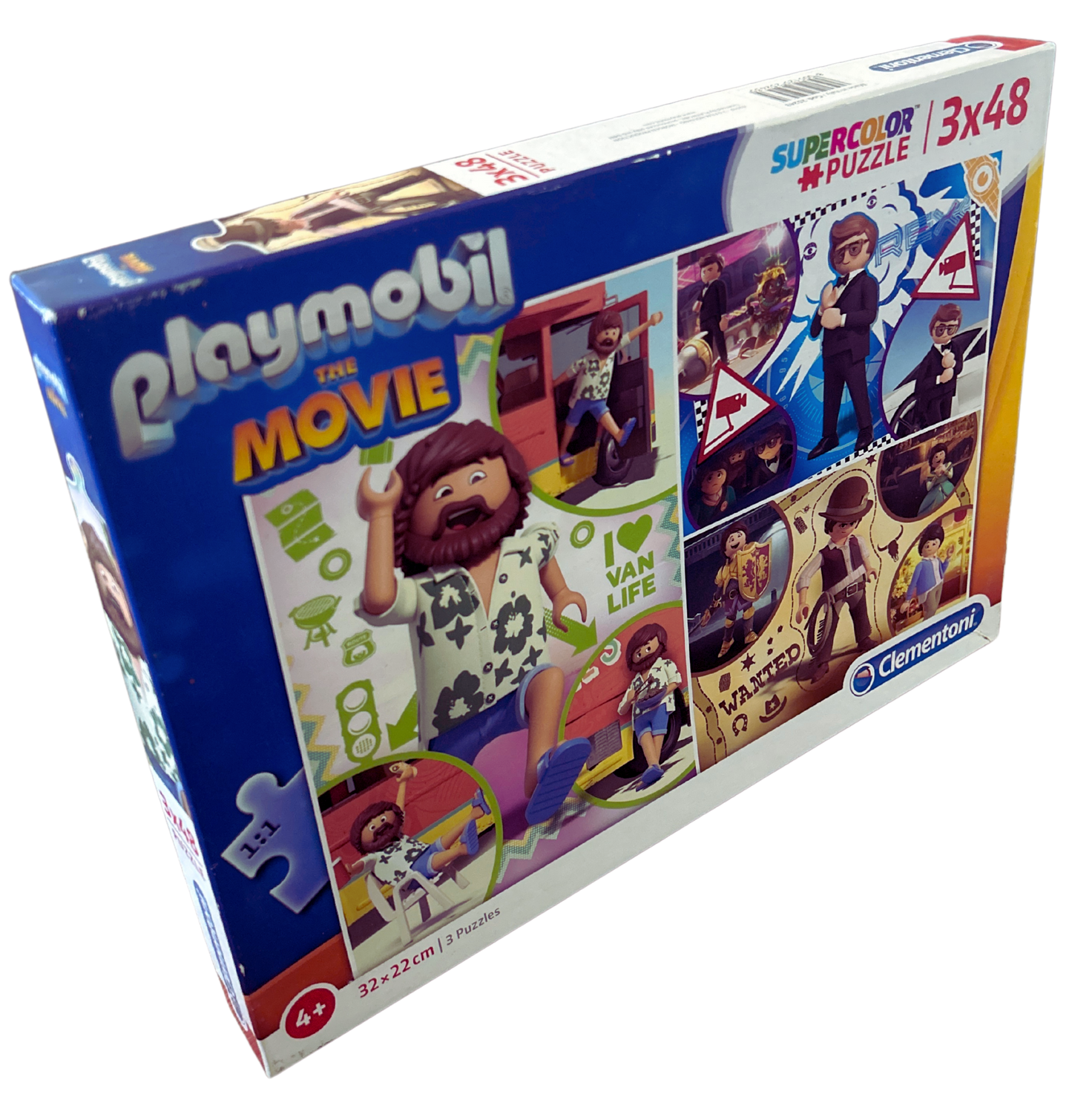 Clementoni – Playmobil: The Movie – 3-in-1 Puzzle Set