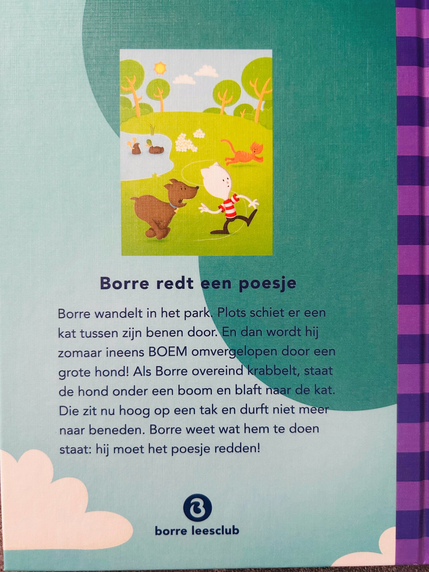 Borre Leesclub - Borre redt een poesje