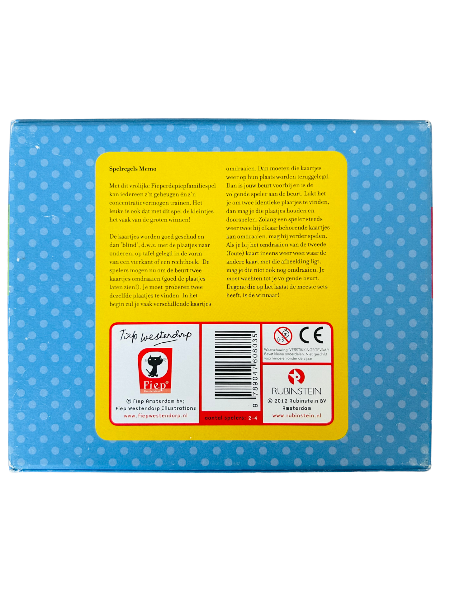 Fiep Westendorp - Fieperdepiep! Memo - geheugenspel