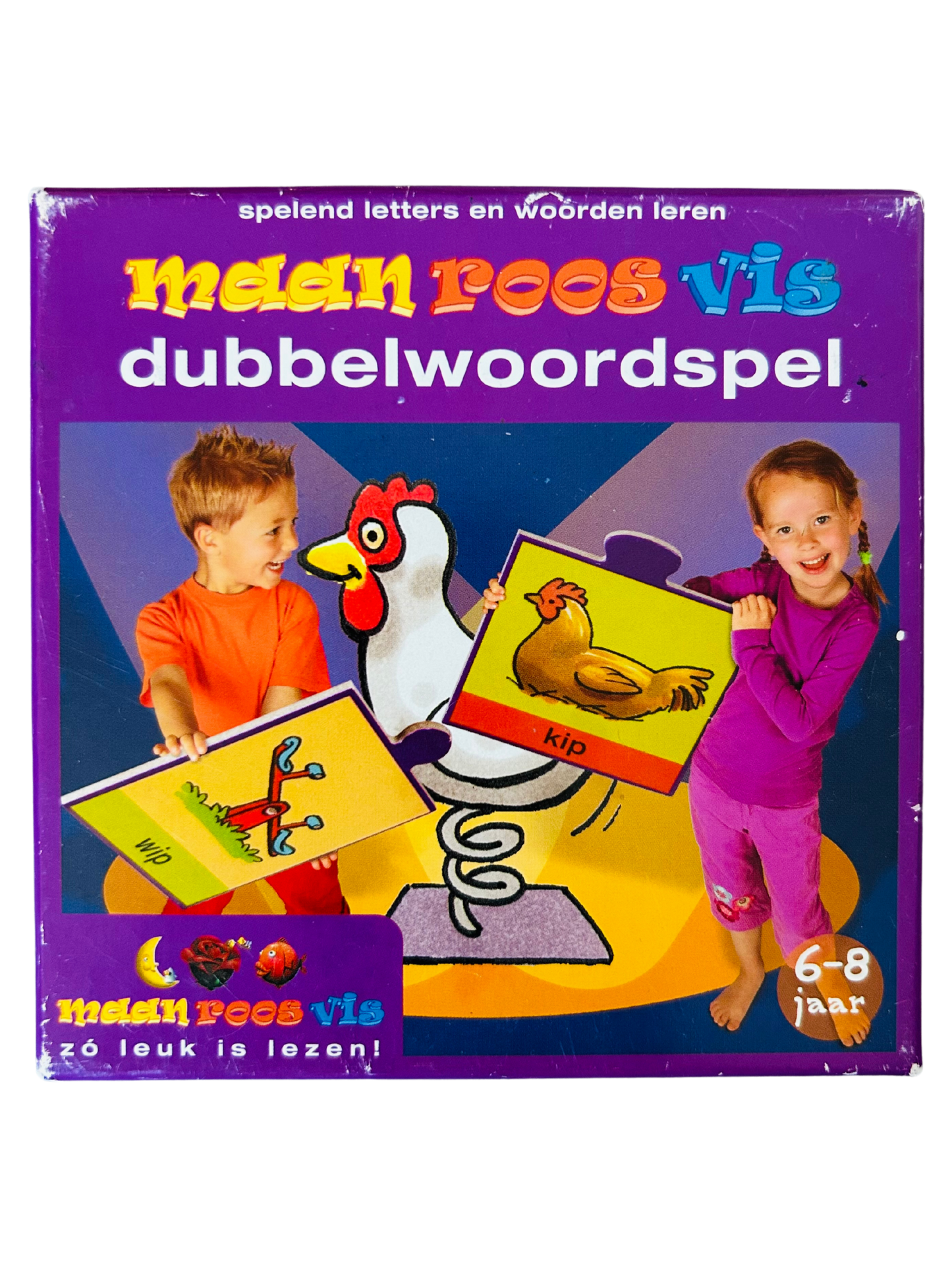 Maan roos vis Dubbelwoordspel