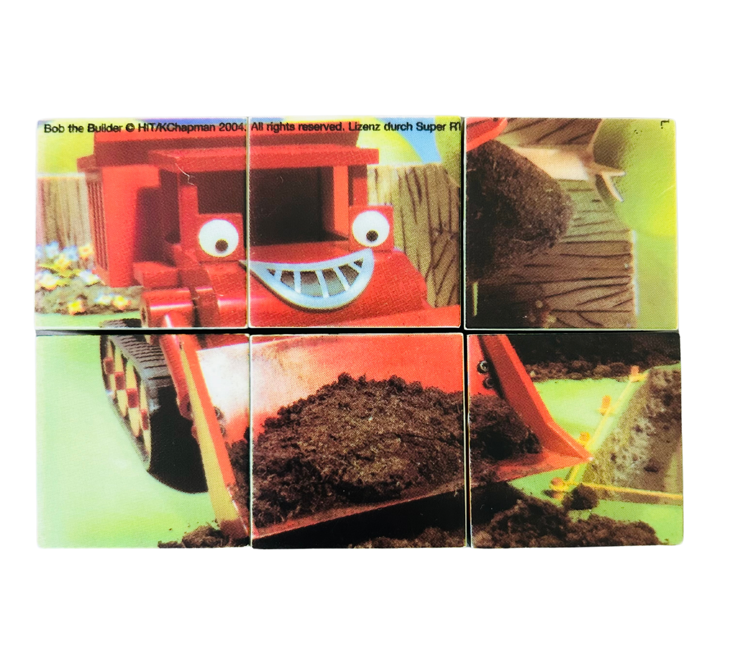 Ravensburger Bob the builder cubic puzzle - 9 cubic blocks