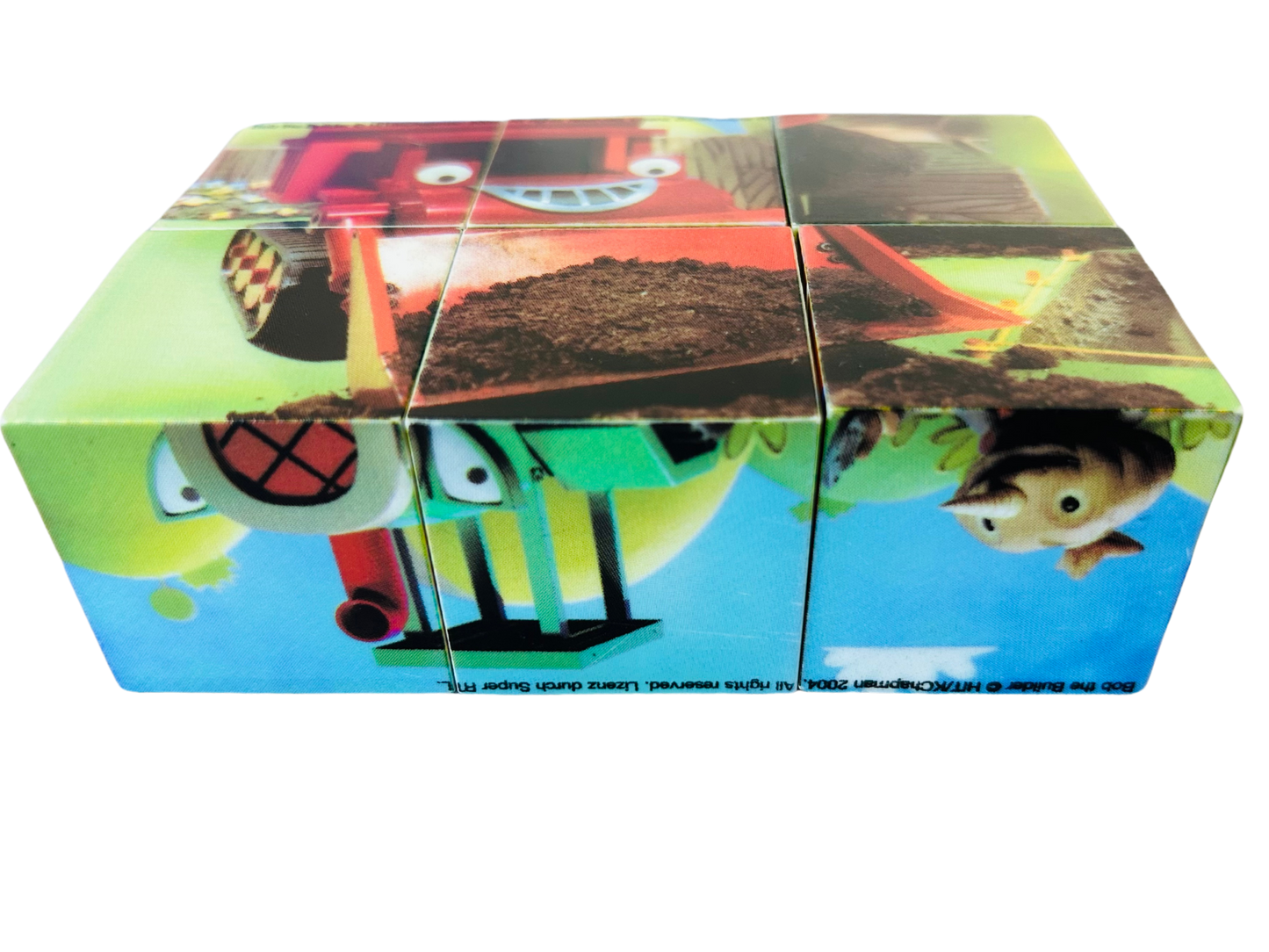 Ravensburger Bob the builder cubic puzzle - 9 cubic blocks