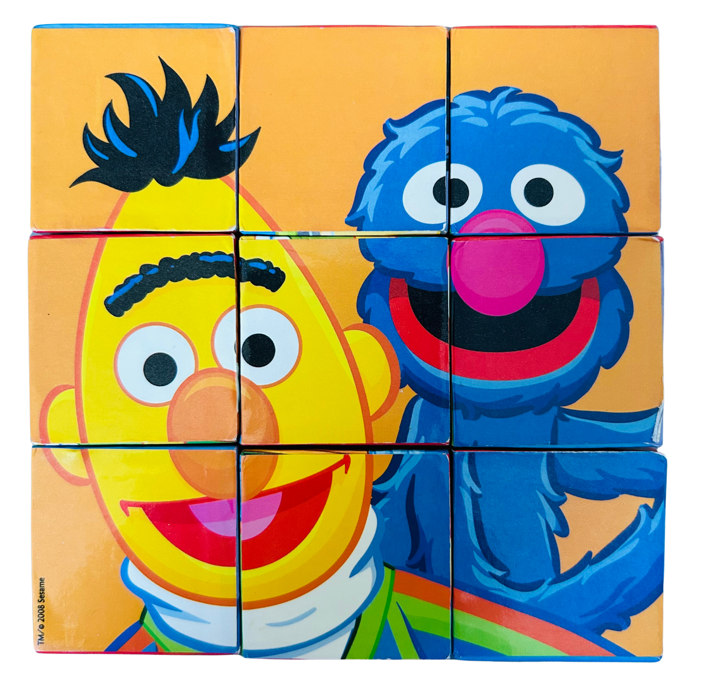 Sesamstraat 6 cubic puzzles