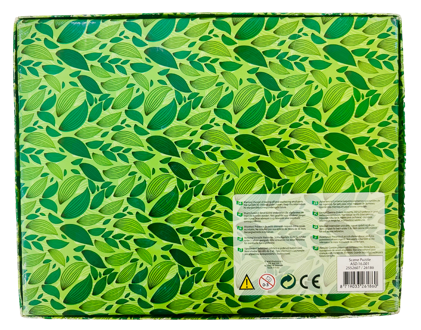 Scene Puzzle with animals