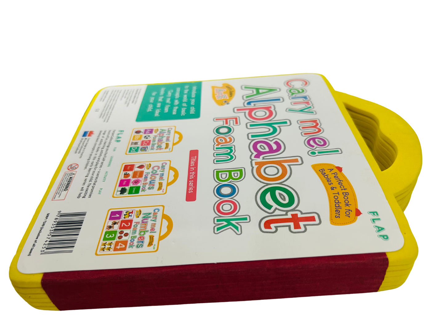 Carry Me Alphabet Foam Book