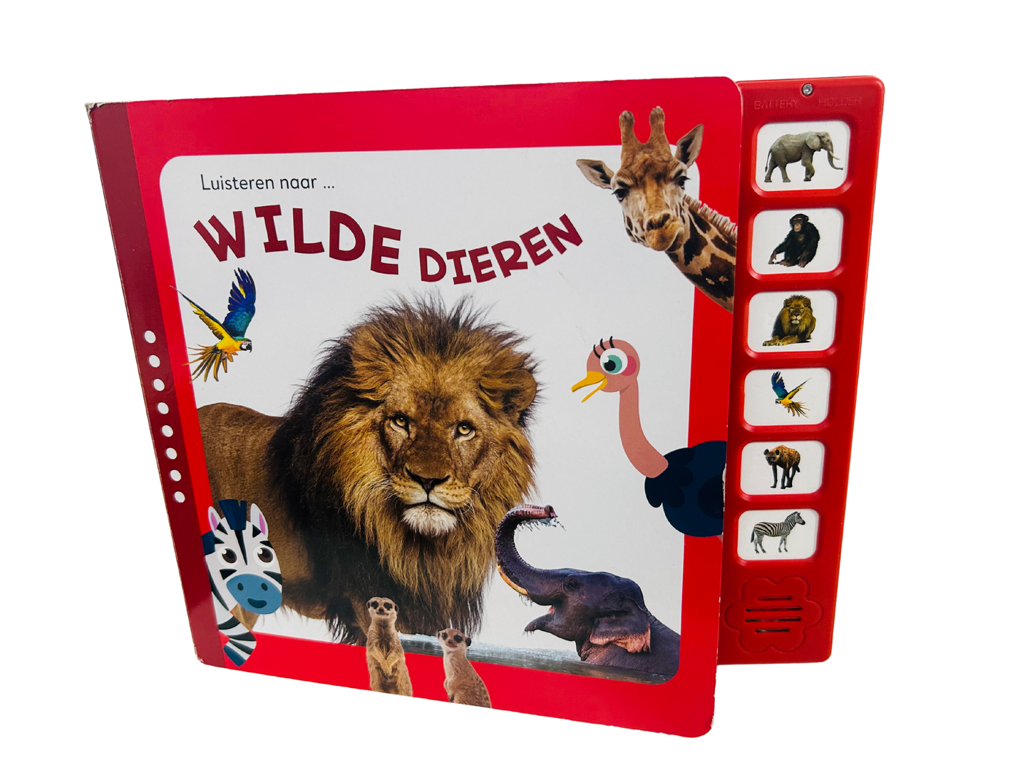 Luisteren Naar Wilde Dieren Geluidenboek