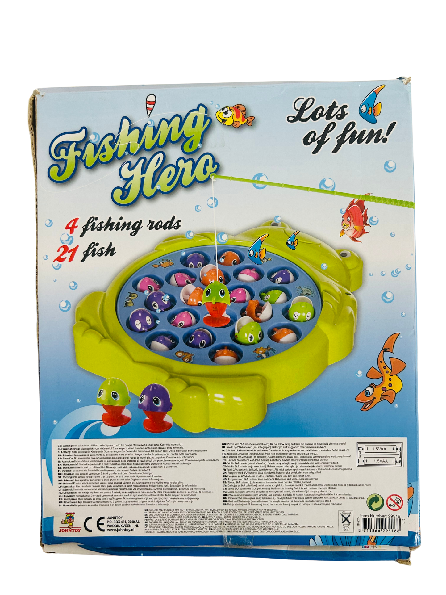 Johntoy - Fishing Hero - Hengelspel