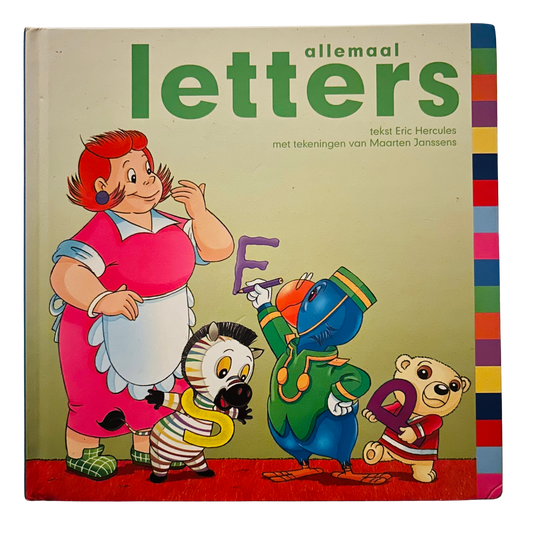 Hoteldebotel - Allemaal letters kinderboek