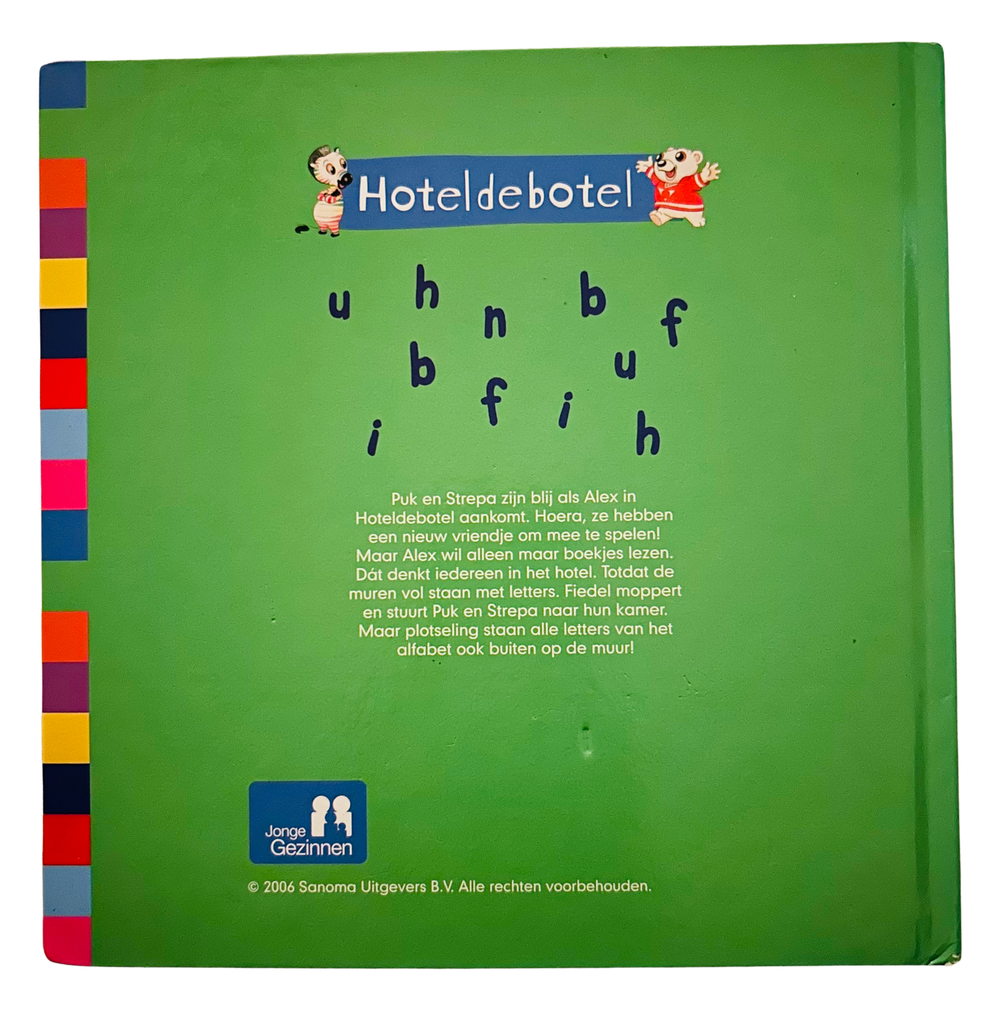 Hoteldebotel - Allemaal letters kinderboek