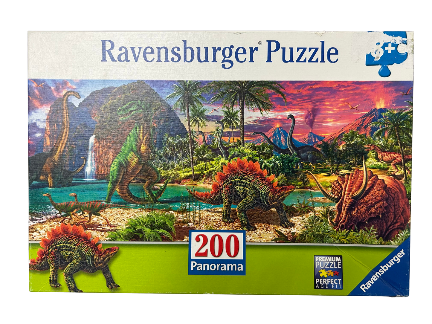 Ravensburger - In the Land of the Dinosaurs Panorama Puzzle - 200 pieces