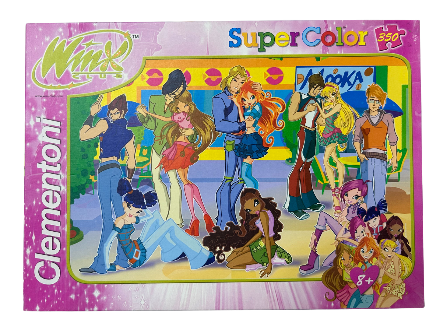 Clementoni Winx club super color puzzle - 350 pieces