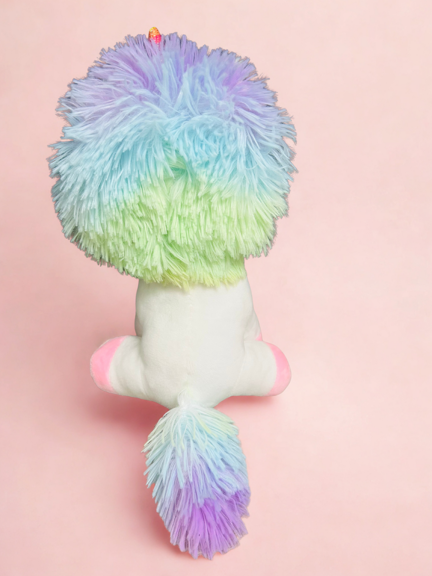 White and Pink Unicorn soft toy