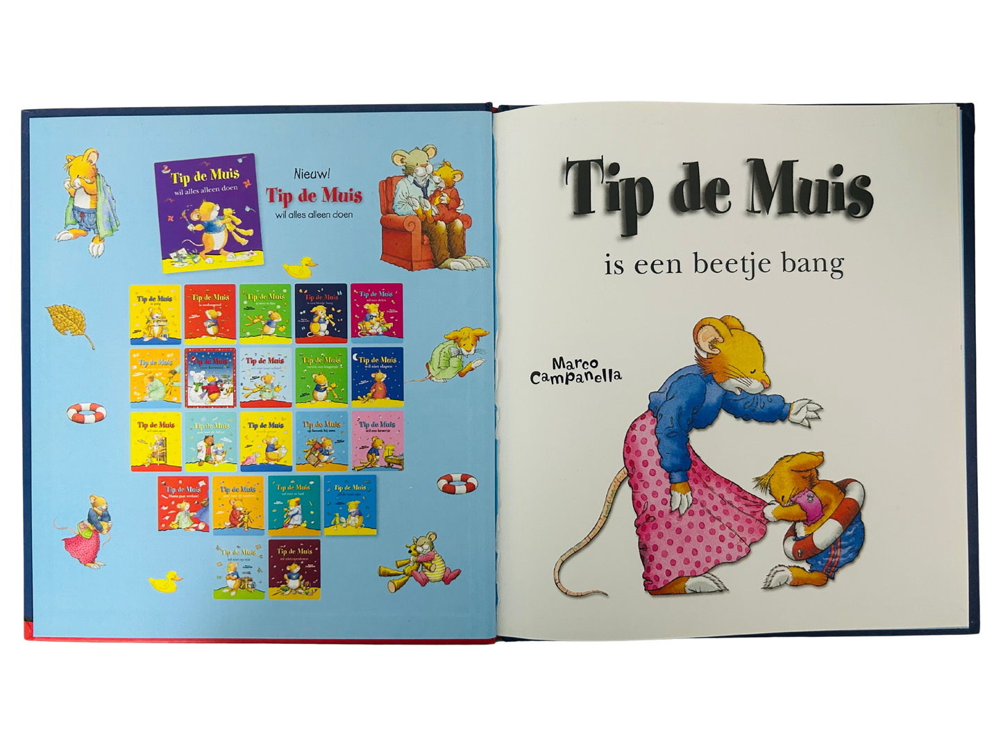 Tip de Muis is een beetje bang