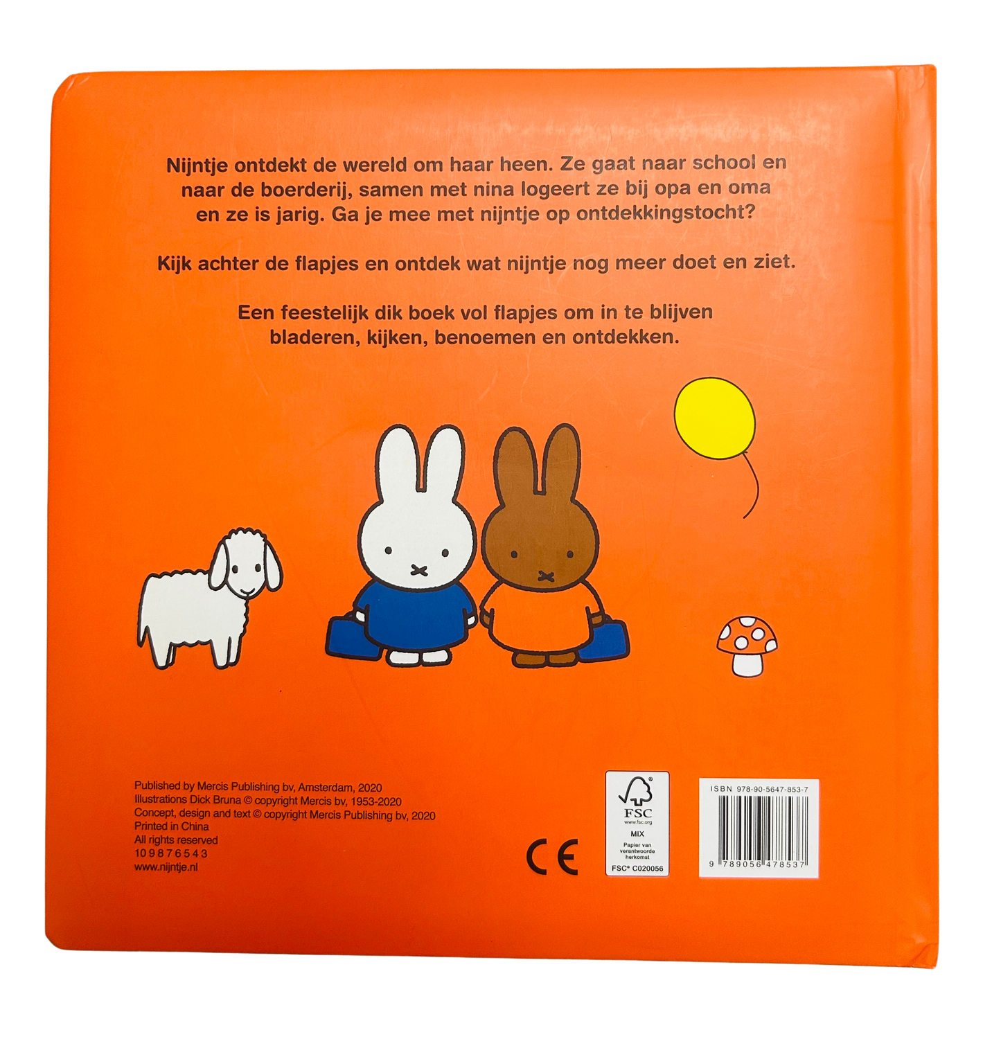 Het grote nijntje flapjesboek