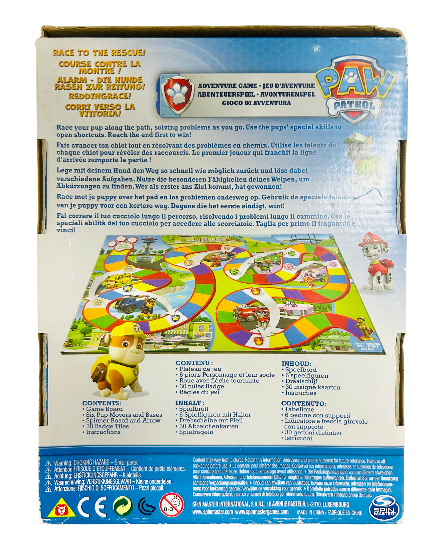 Paw Patrol Adventure Board Game
