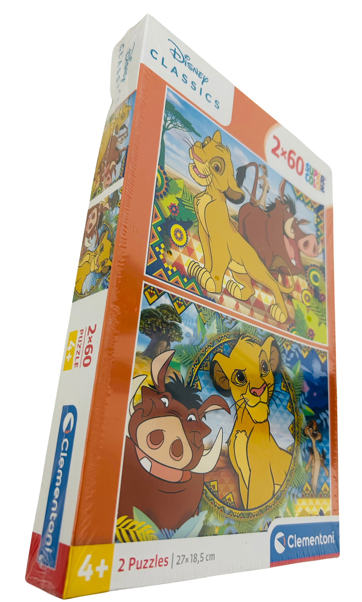 Disney Puzzle SuperColor 2x60 Lion King