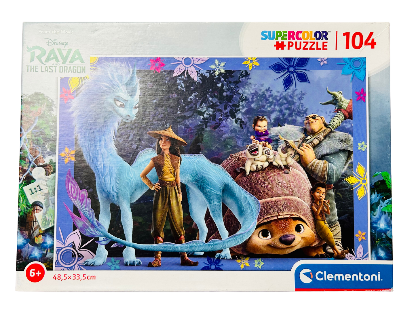Clementoni Supercolor Raya and the Last Dragon Puzzle - 104 Pieces