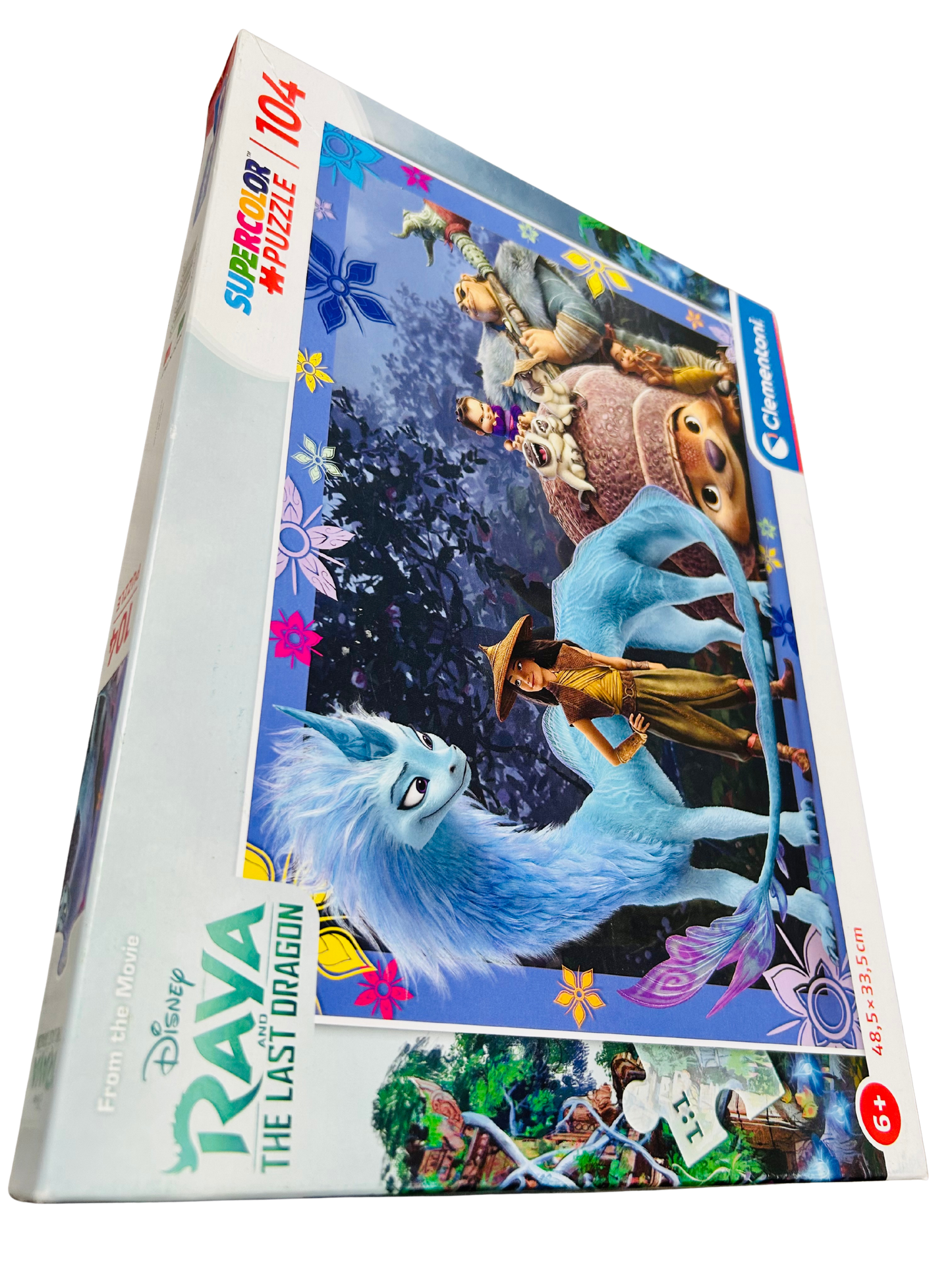 Clementoni Supercolor Raya and the Last Dragon Puzzle - 104 Pieces