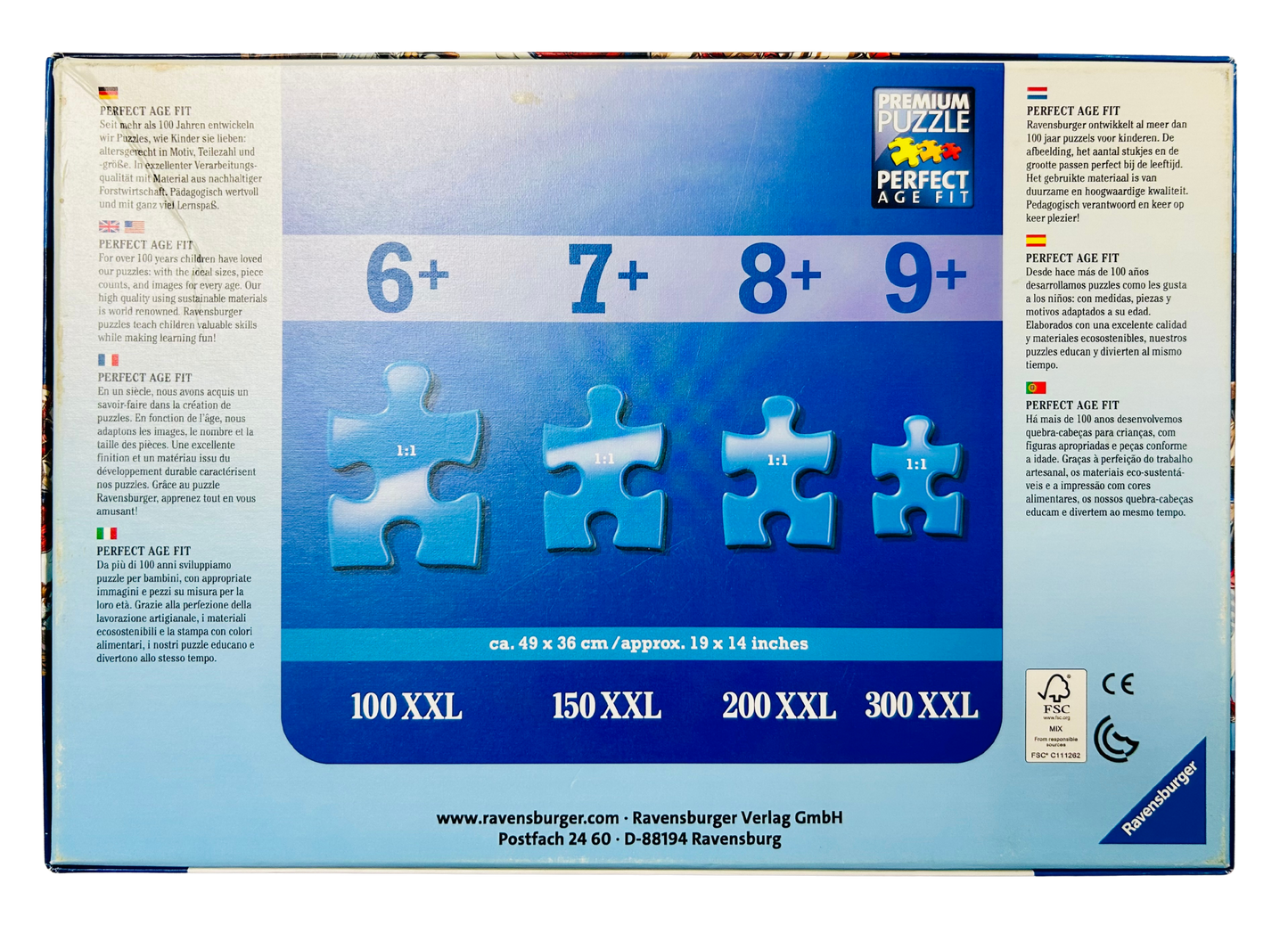 Ravensburger Spider Man Puzzle - 200 pieces