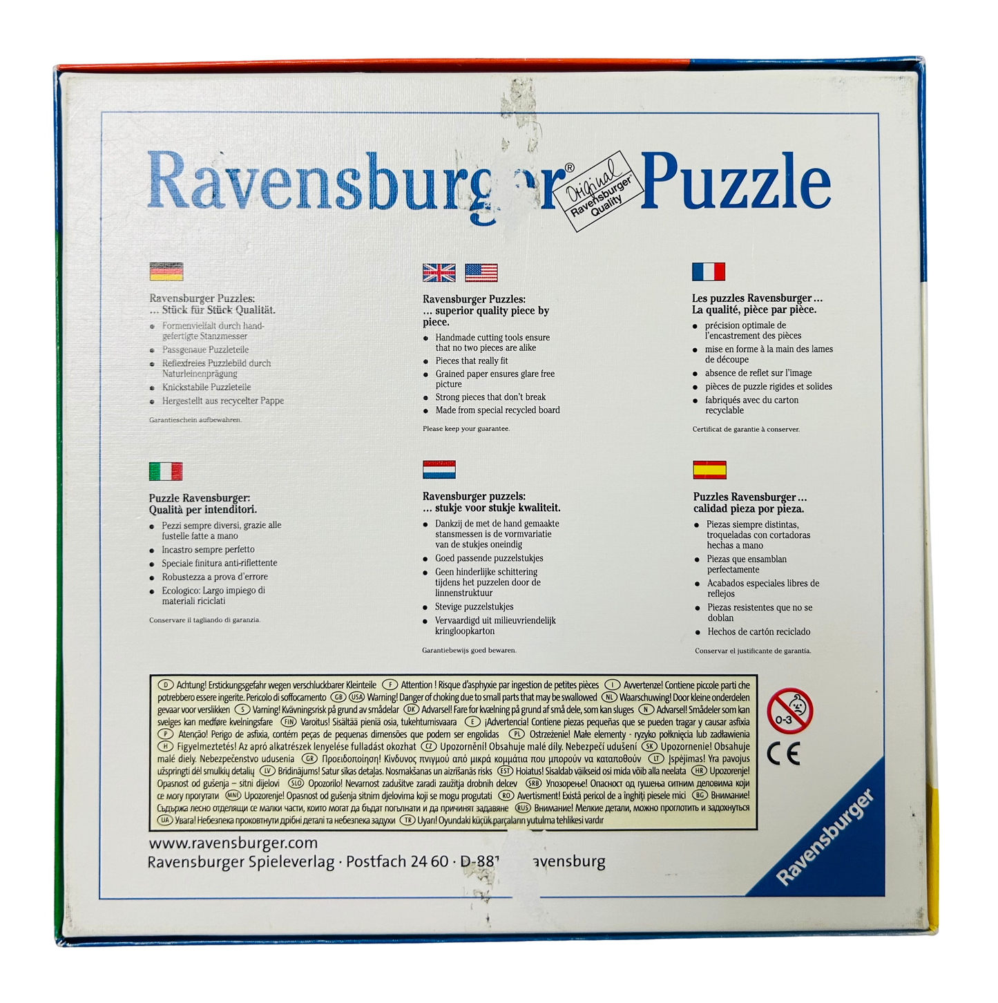 Ravensburger Miffy - Four puzzles - 6, 9, 12, and 16 pieces