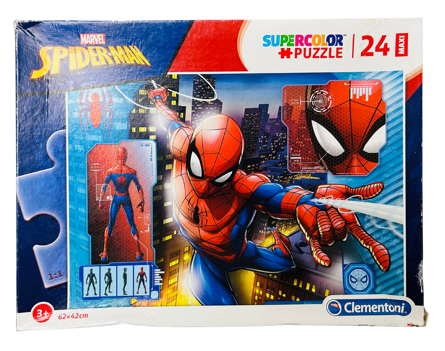 Clementoni Spider Man puzzle - 24 pieces